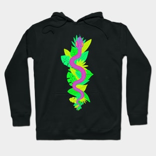 Tropical Snake Hoodie